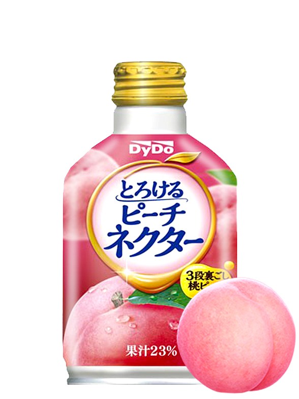 Bebida de Zumo de Melocotón Rosado Japonés Momo 270 grs.