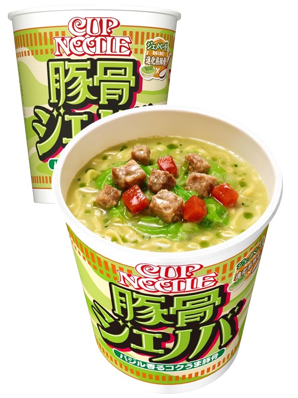 Ramen Nissin Cup Noodles Tonkotsu Pesto | BIG 105g.