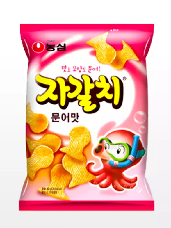 Snack Coreano Sabor Marisco | Tako Chips Jagalchi | JaponShop