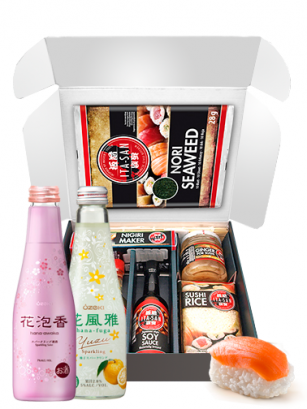 Sushi Kit Box Maker y Sake