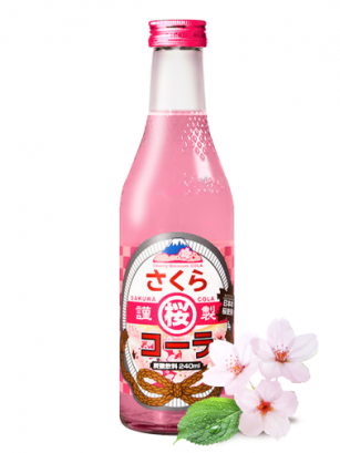 Sakura Cola Japonesa | Botella Vidrio 240 ml.
