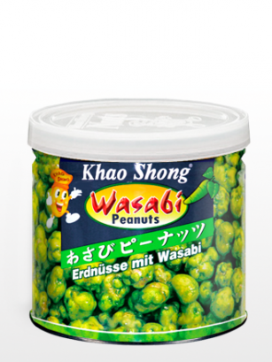 Cacahuetes tostados con Wasabi 140 grs.