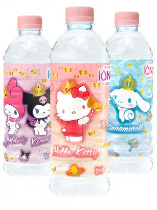 Agua Mineral Ionizada | Friends Hello Kitty Sanrio 500 ml.