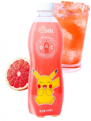 Agua Soda Sabor Pomelo | Edición Pokemon Pikachu 490 ml.