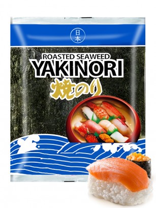 Alga Nori Esmeralda para Sushi de Gran Calidad 25 grs. | 10 hojas