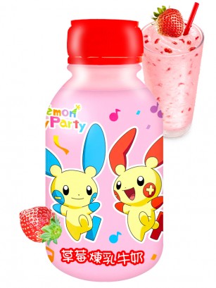 Batido de Milky Soft de Fresa | Pokemon Party | Plusle y Minun 290 ml.