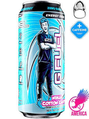 Bebida Energética G Fuel de Algodón de Azúcar | Edición Limitada Ninja Blevin 473 ml.