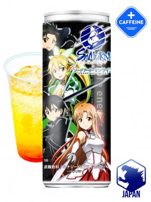 Bebida Energética Samurai Energy Triple Zero | Edición SAO Aincrad 250 ml.