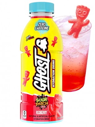 Bebida Isotónica Ghost Sour Patch Redberry | Ghost 500 ml.