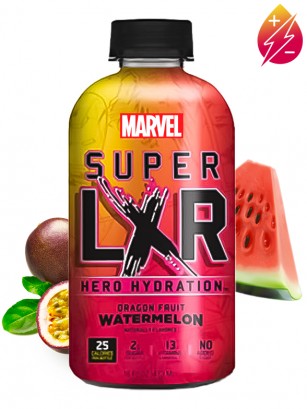 Bebida Rehidratante de Fruta de la Pasión y Sandía | Marvel Iron Man 473 ml.