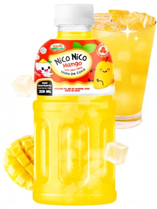 Bebida Nico Nico Mogu Mango Toppings Jelly | + 30 Zumo | 320 ml.
