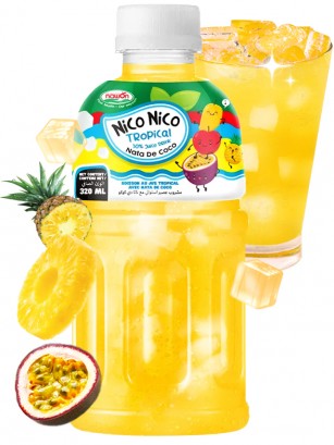 Bebida Nico Nico Mogu Tropical Toppings Jelly | + 30 Zumo | 320 ml.