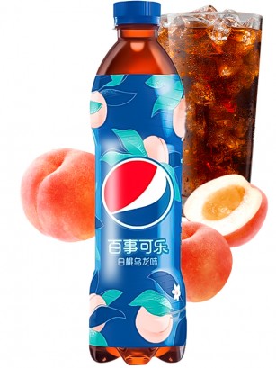Pepsi de Melocotón Momo Oolong | Botella 500 ml.