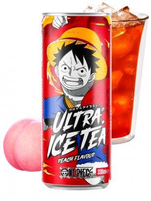 Bebida Té Helado de Melocotón  | One Piece | Luffy 330 ml.