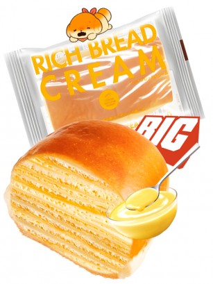 Bollo Brioche Mil Capas de Crema | Rich Bread 80 grs.