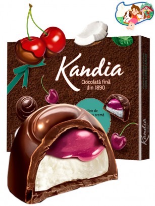 Bombones de Chocolate de Cereza y Coco | Kandia | 14 Unidades.