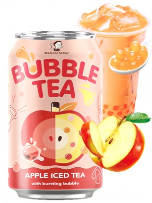 Bebida Bubble Tea de Manzana | Lady Boba 320 ml.