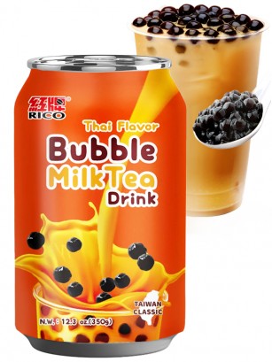 Bebida Bubble Milk Tea estilo Thai | 340 ml.