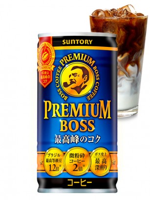 Café con Leche Premium Boss | Suntory 185 grs.