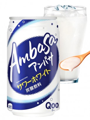 Soda Ambasa Milky Calpis Style | Coca Cola Japan 350 ml.