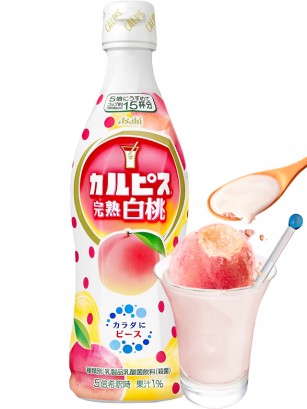 Calpis Always Concentrado de Melocotón Momo | 15 Raciones | 470 ml.