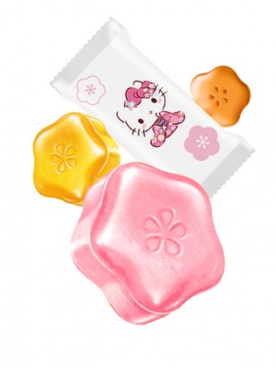 Caramelo Hello Kitty Sakura | Sabor Aleatorio | Unidad