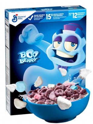 Cereales Boo Berry sabor a Bayas con Marshmallows 270 grs.