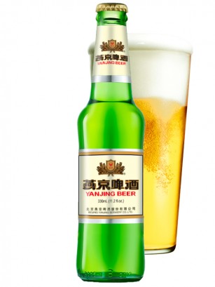 Cerveza China Yanjing Beer | Premium | Bottle 300 ml.