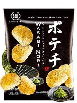 Patatas con Wasabi y Alga Nori | Kokeiya Premium 100 grs.