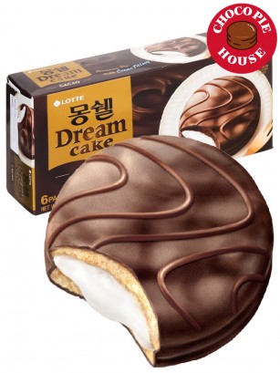 Choco Pie Triple Chocolate Ganache Premium | Receta Coreana | 6 Uds.