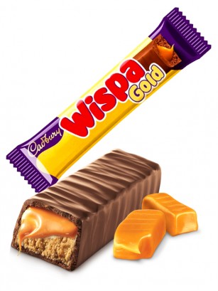 Barrita de Chocolate Cadbury y Toffe | Wispa Gold 48 grs.