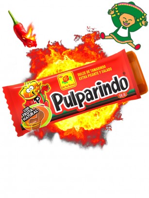 Chuche Dulce de Tamarindo Extra Picante Original | Pulparindo | PURO MÉXICO!!