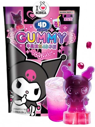 Chuches Coreanas de Uva | Kuromi 4D | 55 grs.