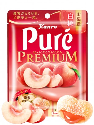 Chuches rellenas Puro Zumo de Melocotón Momo de Yamanashi | Pure Premium 54g.