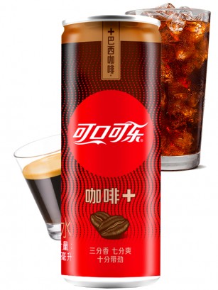 Coca Cola Coffe Plus China 330 ml.