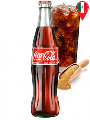 Coca Cola Mexico | MexiCoke Botella Vidrio | Caña de Azúcar 355 ml.