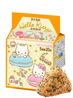 Condimento Furikake 5 Sabores | Edición Hello Kitty | 20 unidades.