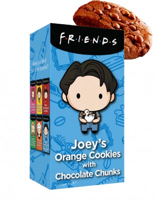 Cookies de Naranja con Trozos de Chocolate | Edición Friends Joey 150 grs.