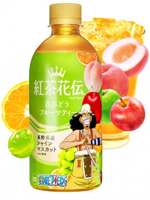 Bebida Té de Frutas de Nagano | Crafty Tea | One Piece | 3 diseños Aleatorios 440 ml.
