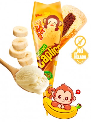 Cucurucho Chocolate Blanco Banana & Cacao | NO es un HELADO | Caplico