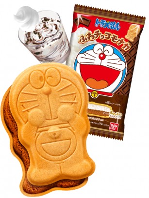 Doraemon de Barquillo y Mousse de Chocolate y Nata 19g.