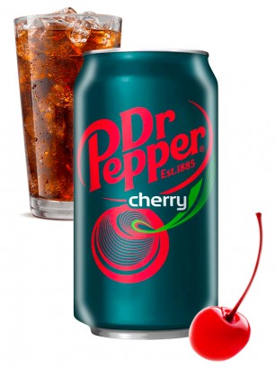 Dr. Pepper sabor Cereza Intensa 355 ml.