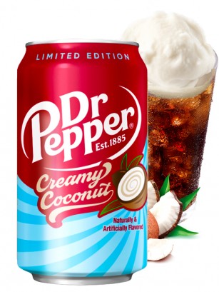 Dr. Pepper USA Creamy Coconut | Edit. Limitada