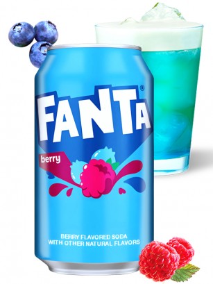 Fanta Berry USA | Nueva Receta 355 ml.