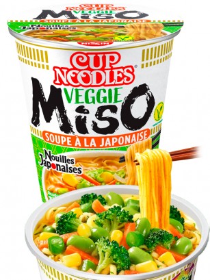 Fideos Miso Veggie Estilo Japonés | My Nissin Cup