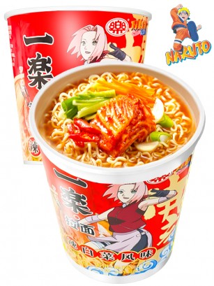 Fideos Ramen Cup Kimchi | Edición Cup Top Naruto Sakura Haruno 61 grs.