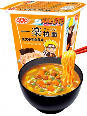 Fideos Ramen Cup Curry | Edición Naruto Yile | Edición Limitada 100 grs.