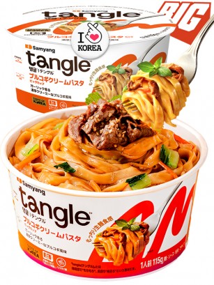 Tallarines Salteados Coreanos de Bulgogi Carbonara | K-Pasta Samyang 115 grs.