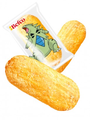 Snack de Senbei Bakauke Sabor Crema de Maiz | Edición Pokémon 2 Uds.