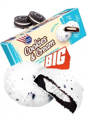 Galletas de Chocolate cubiertas de Cookies & Cream | American Bakery 96 grs.